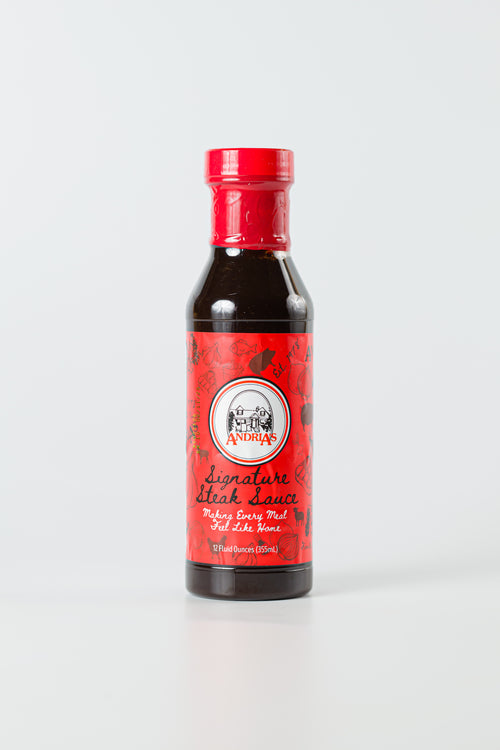 Andria's Steak Sauce 12oz Bottle image 0