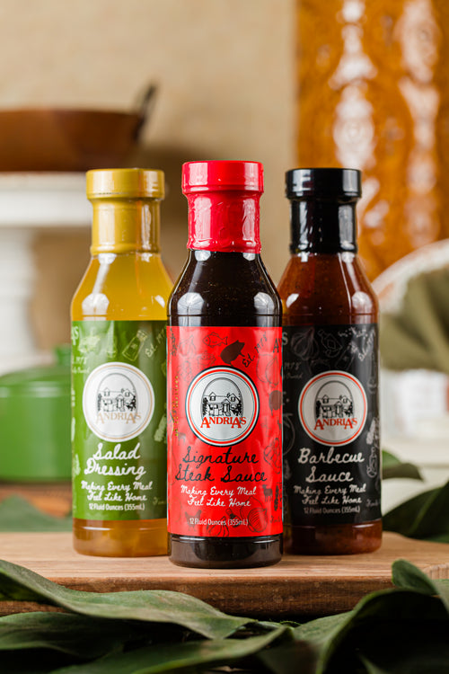 Case (12) Andria's 12oz Barbecue Sauce image 1