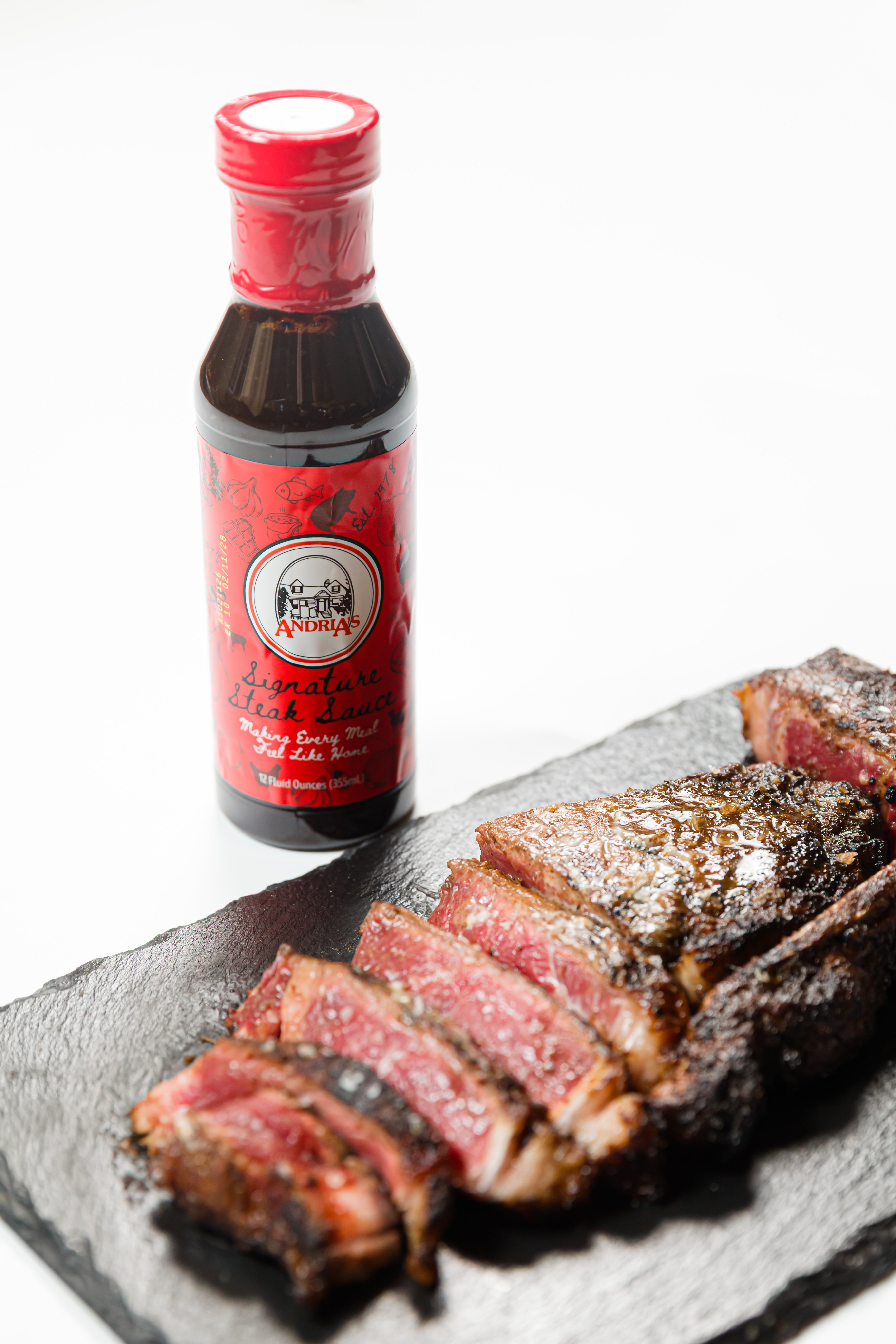 Andria's Steak Sauce 12oz Bottle image 1